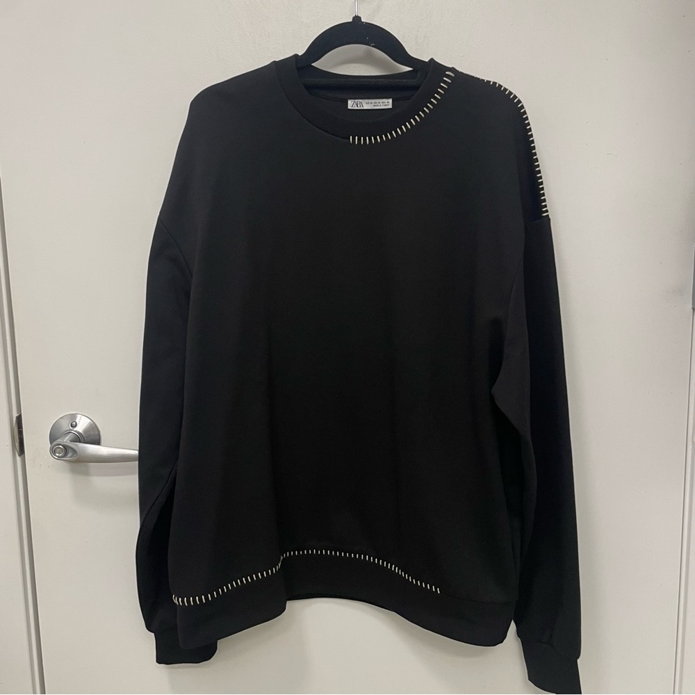 Zara Crewneck with Stitch